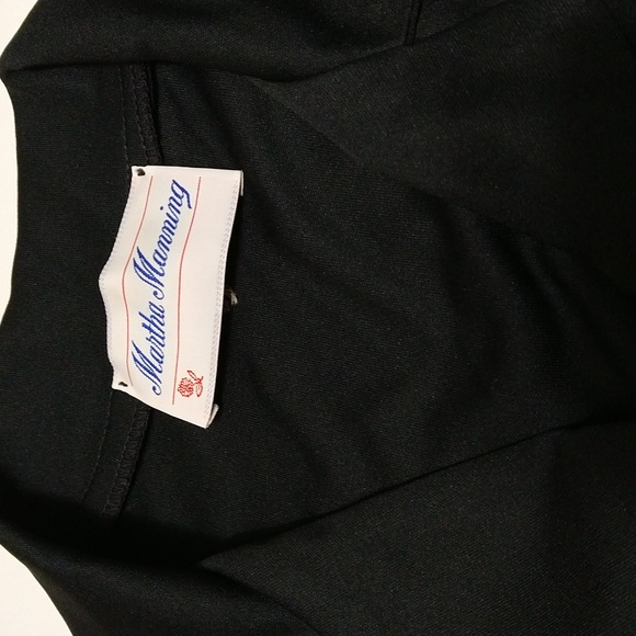 Martha Manning Vintage 2pc Dress & Jacket Matching Set Size 1X #W-671 - Picture 7 of 15